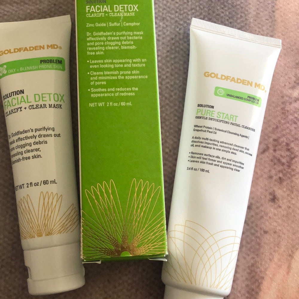 Goldfaden MD lot of 2 cleanser and mask new 🔥